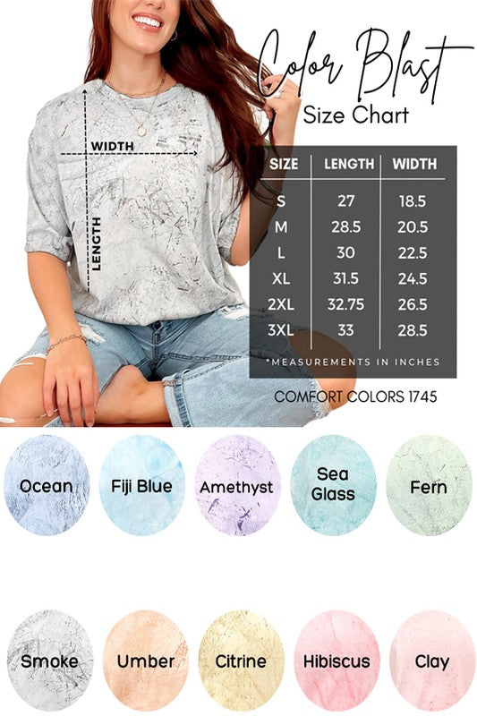 Mother's Day One Loved Mom Heart Color Burst Tee