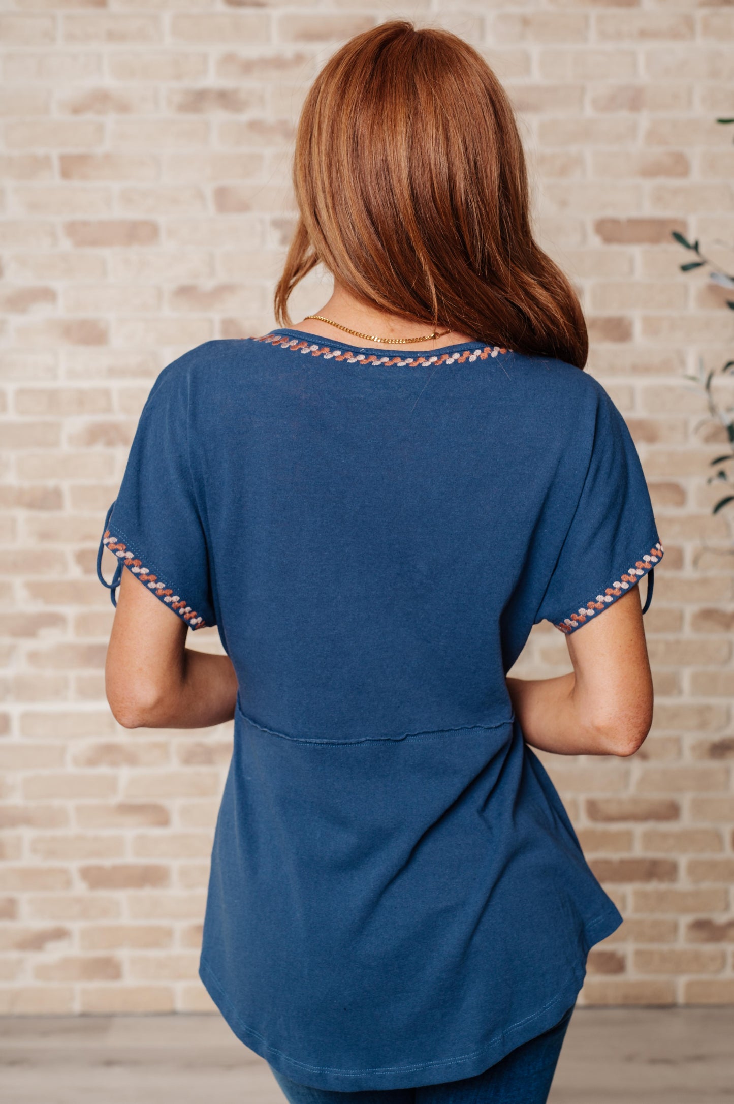 Blusa Grecia Rayo Cuello V