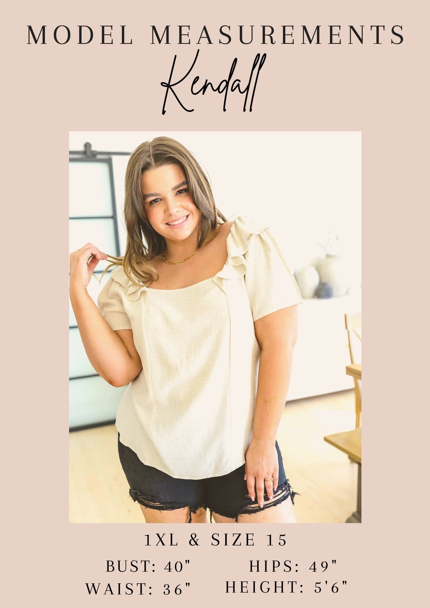 Shorts de lino de talle alto de A Little Lazy