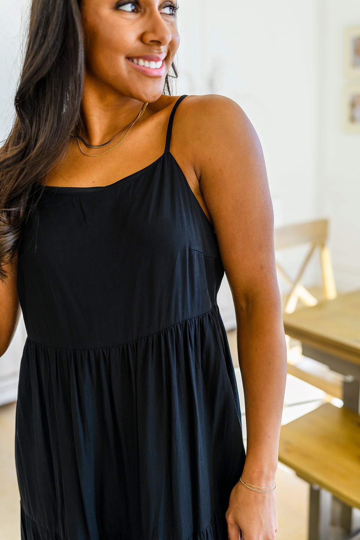 Classically Cool Tiered Maxi Dress - Dahlia Boutique