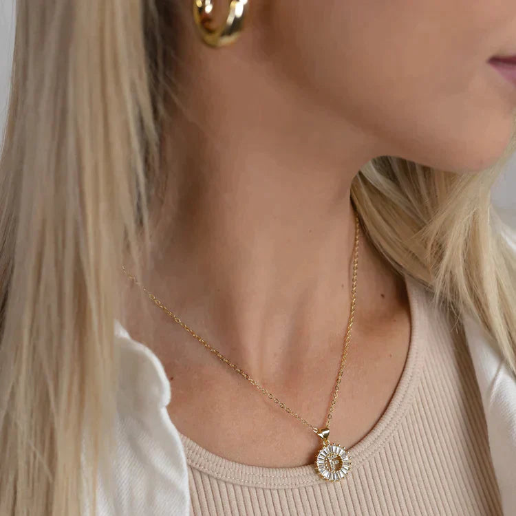 Collar Mini Inicial Radiante