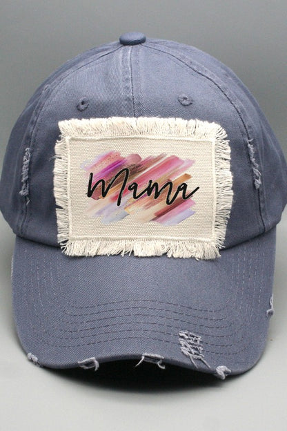 Gorro con parche Mama Script Strokes del Día de la Madre