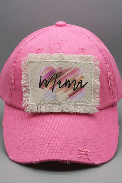 Gorro con parche Mama Script Strokes del Día de la Madre
