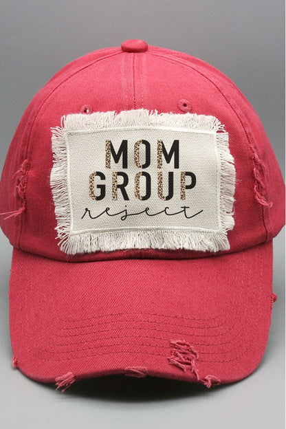 Sombrero de rechazo del grupo de mamá leopardo del día de la madre