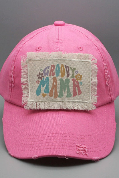 Gorro con parche Groovy Mama Doodle del día de la madre