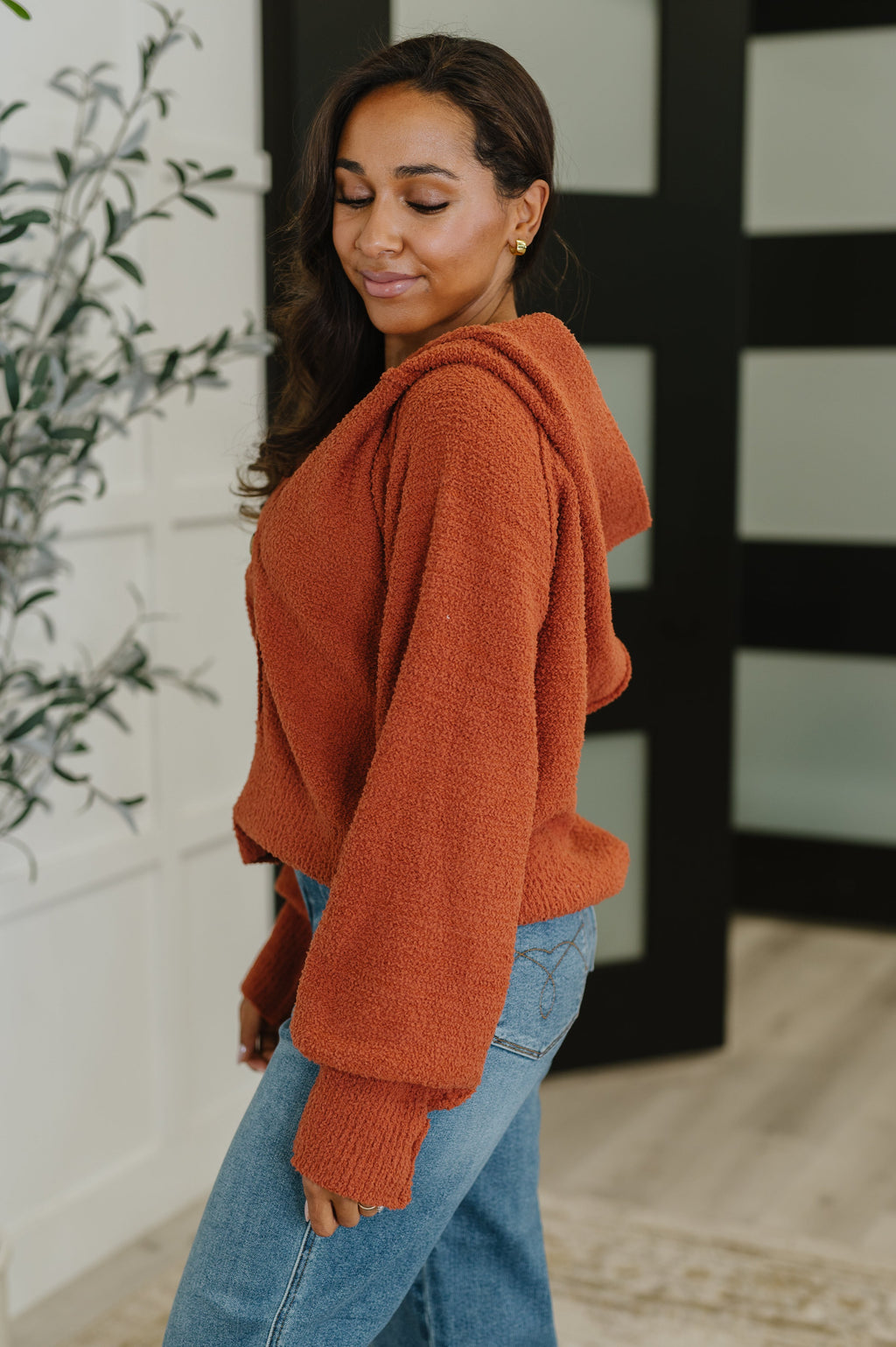 All For Me Henley Sweater