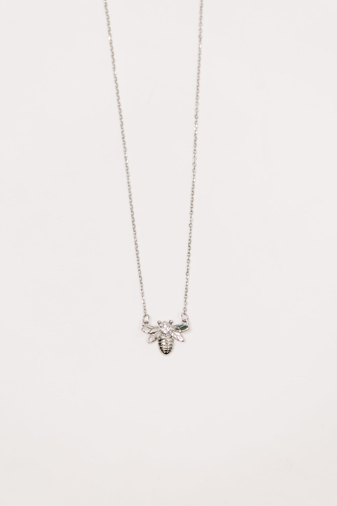 Bee Line Sterling Silver Necklace