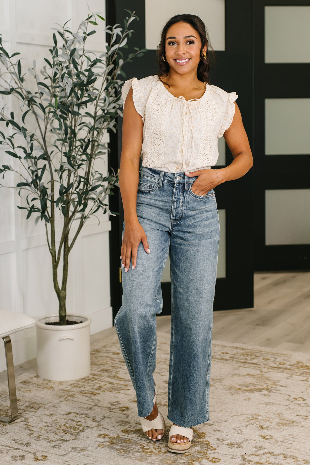 Ciera High Waist Rigid Magic Wihelmina Baggy