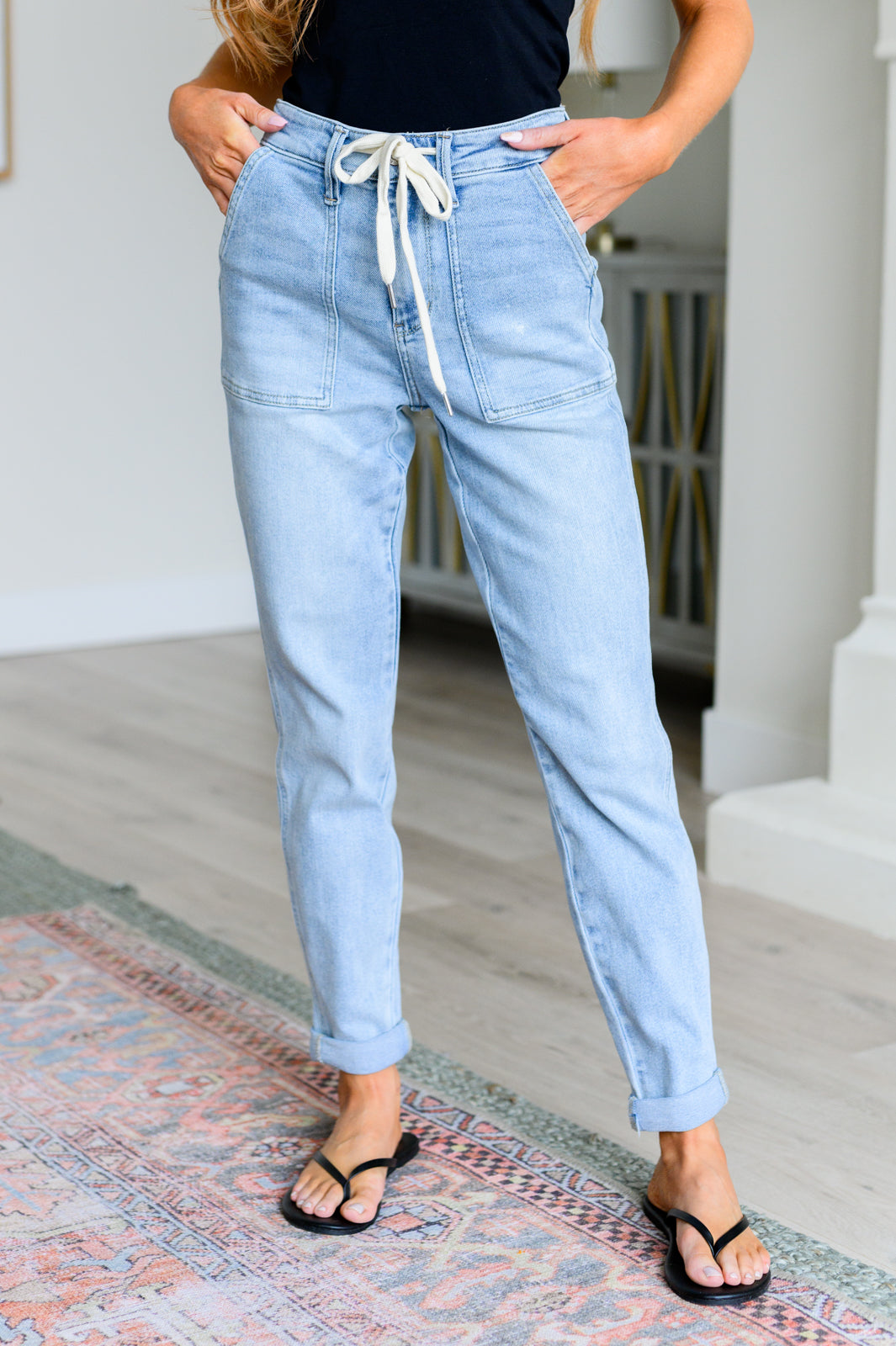 Joggers vaqueros vintage de talle alto Cooper