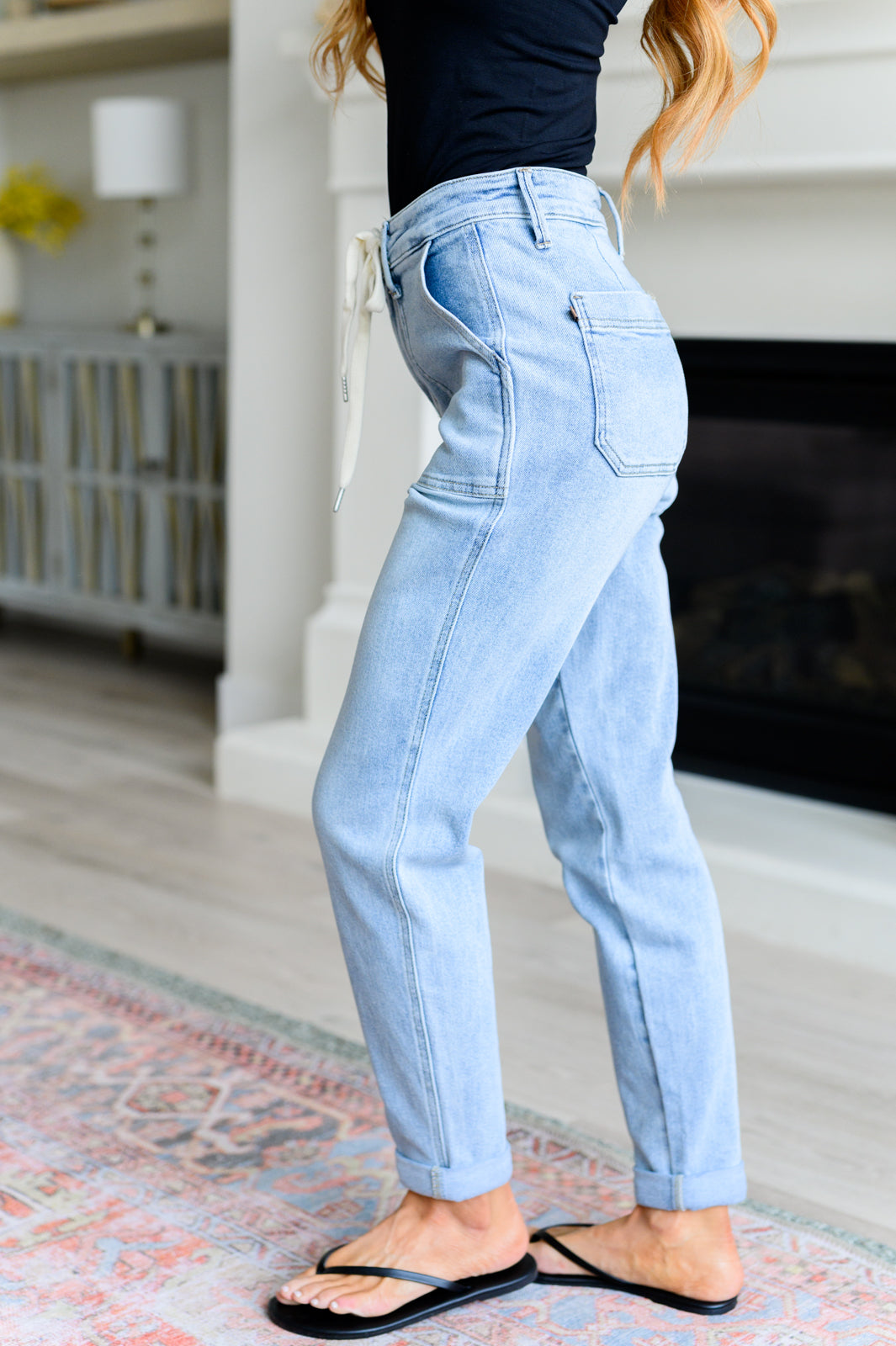 Joggers vaqueros vintage de talle alto Cooper