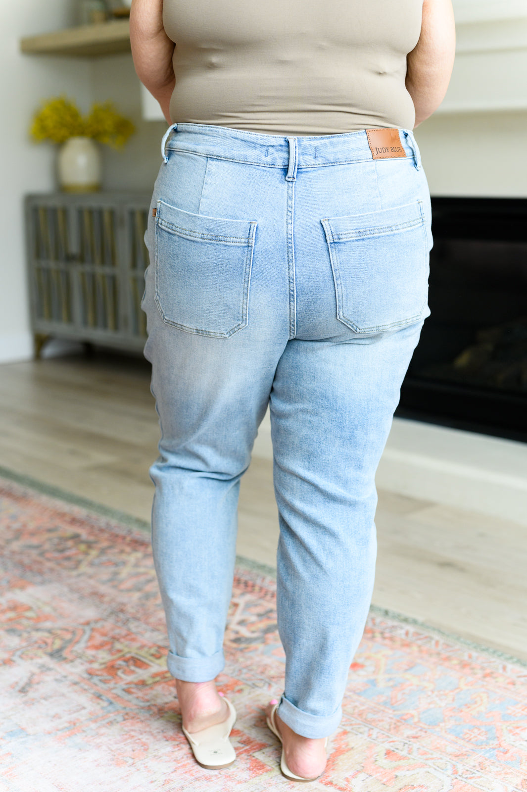 Joggers vaqueros vintage de talle alto Cooper