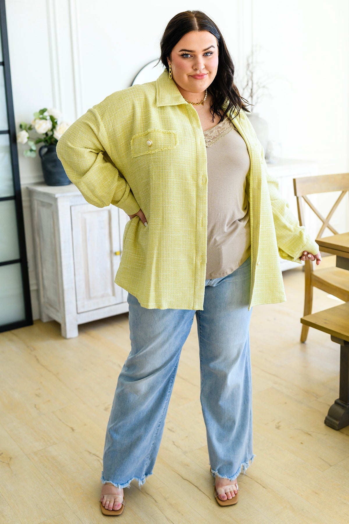 Chaqueta Daydreams en amarillo