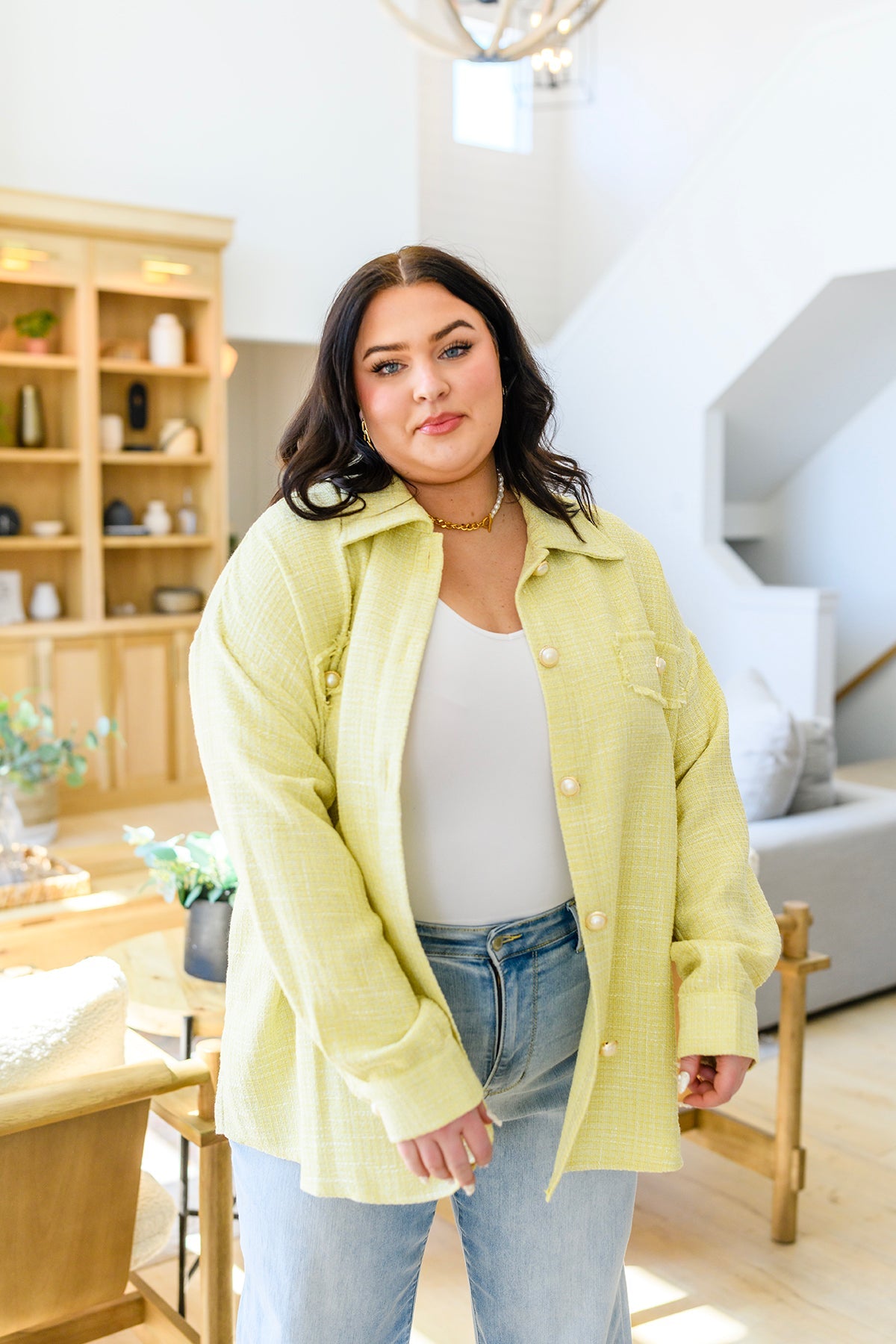 Chaqueta Daydreams en amarillo