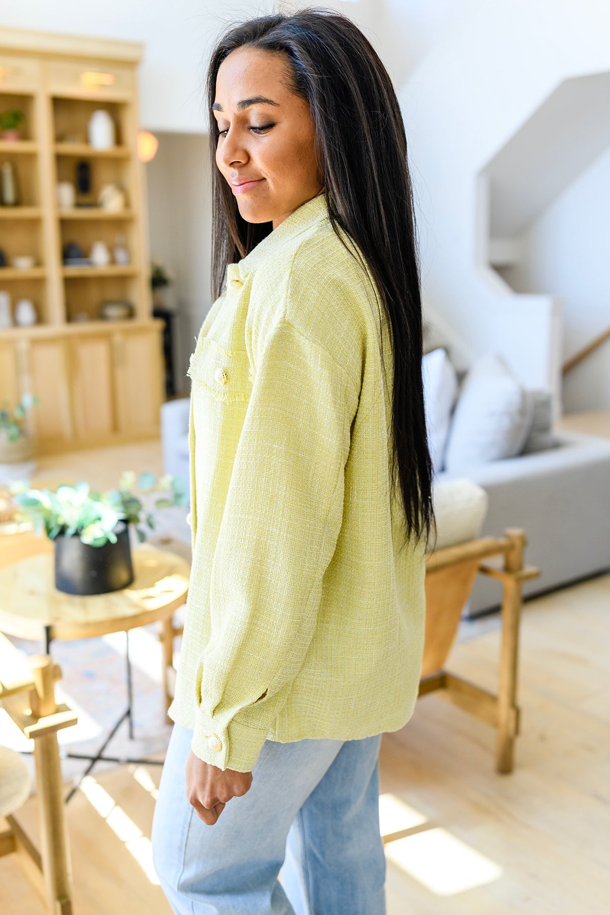 Chaqueta Daydreams en amarillo
