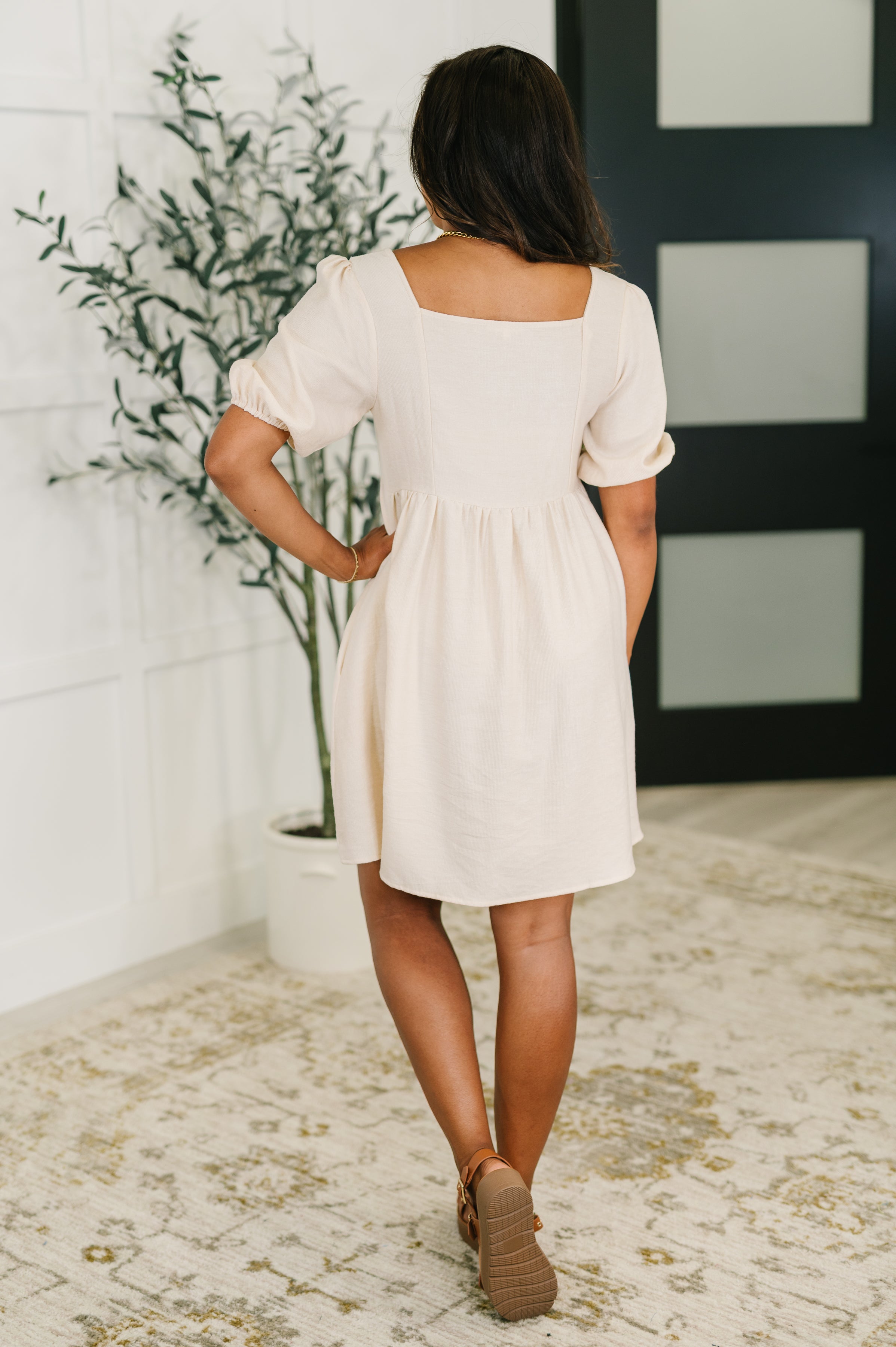 Dream a Little Dream Embroidered Dress