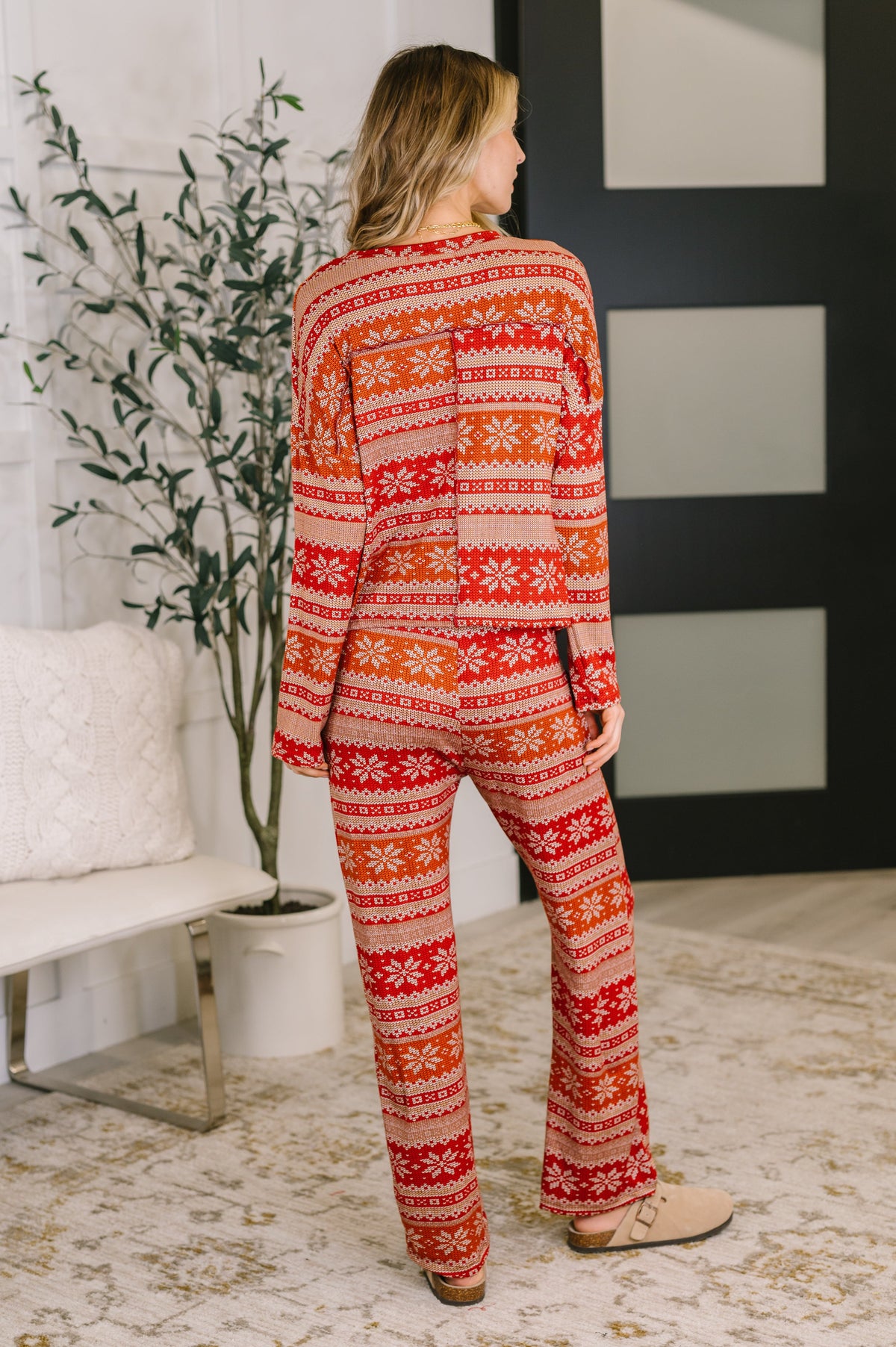 Holly's Jolly Pajama Top and Bottom Set