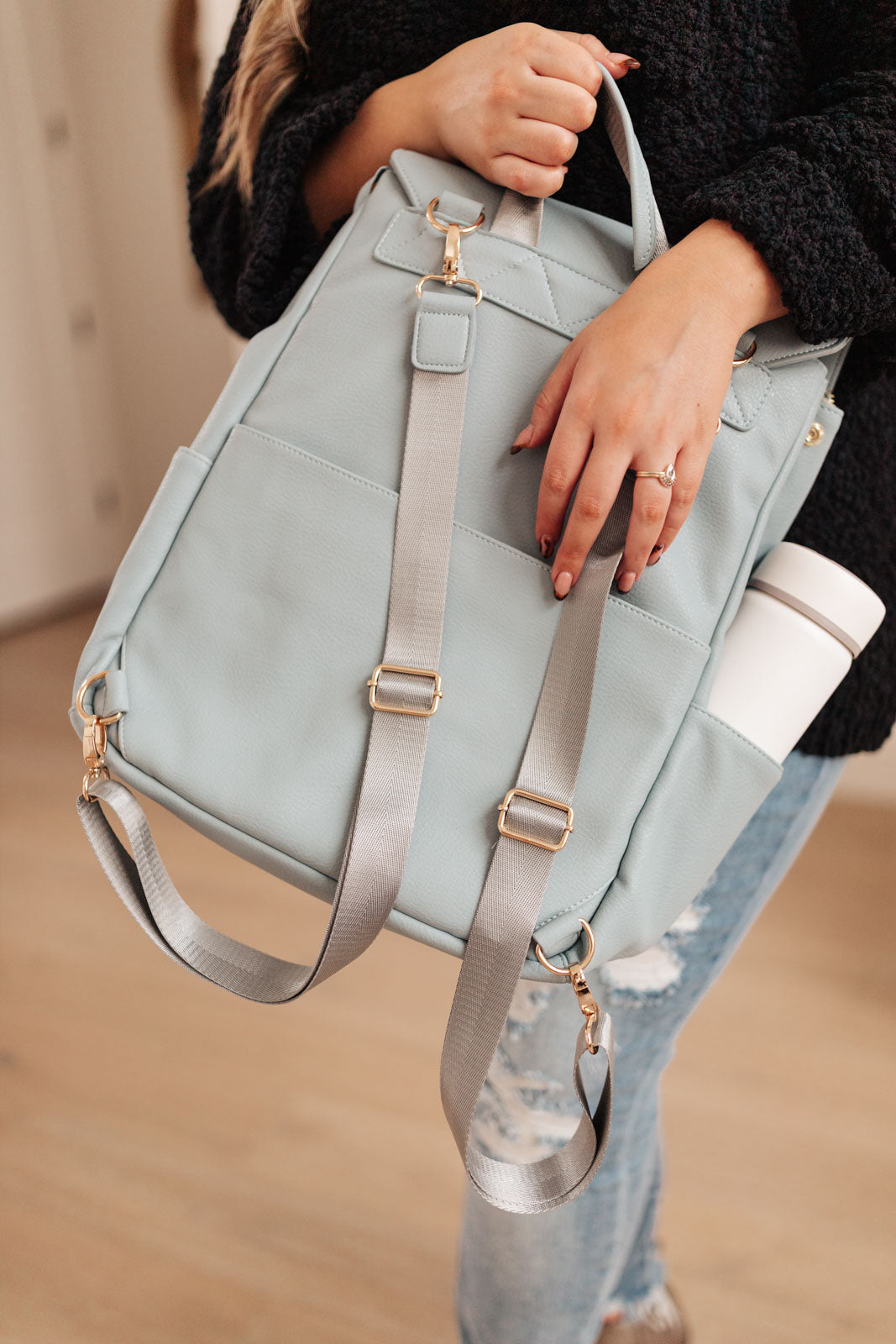 Hot Mom Baby Bag in Blue