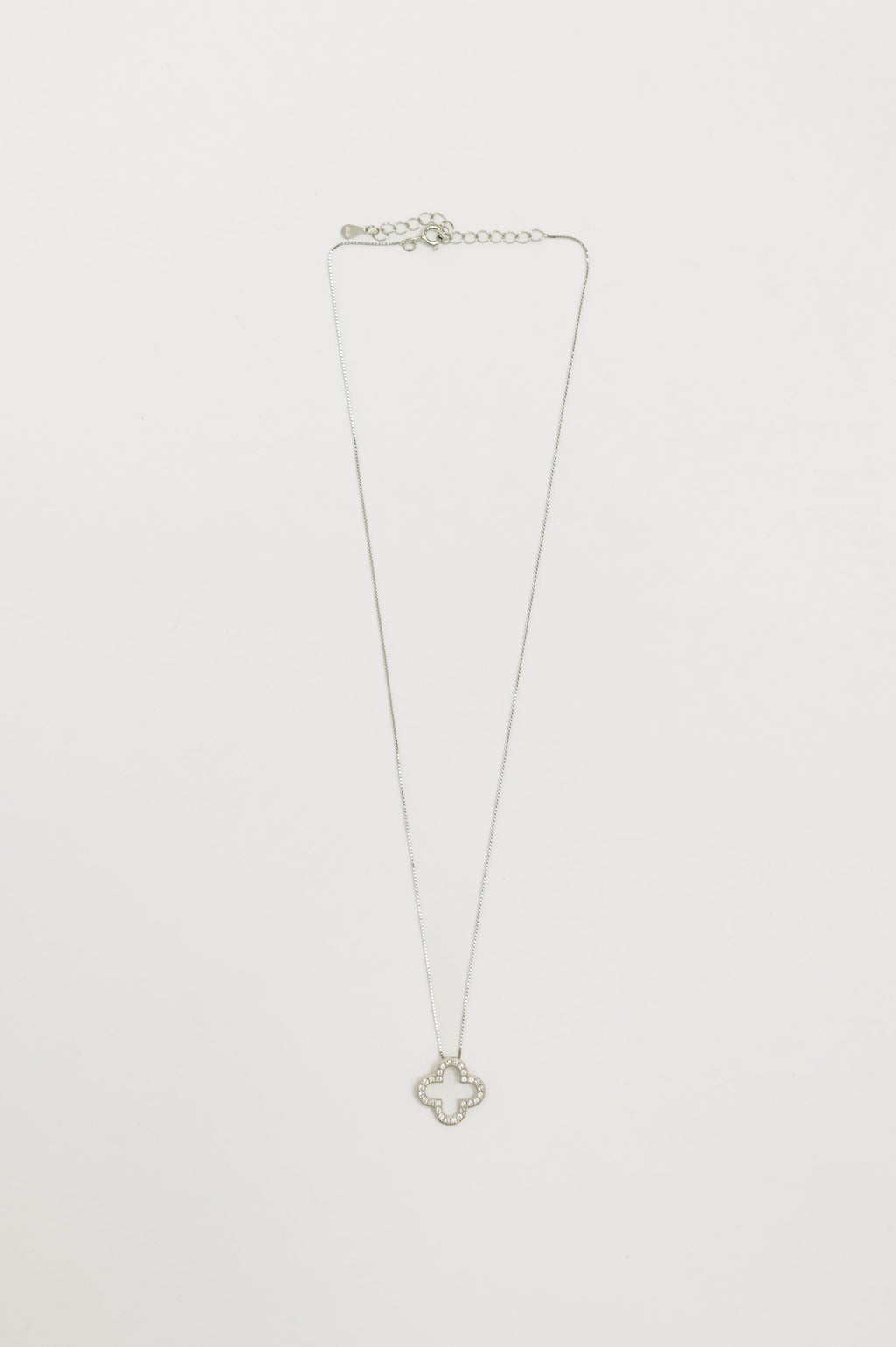 Lucky Girl Syndrome Sterling Silver Pendant Necklace
