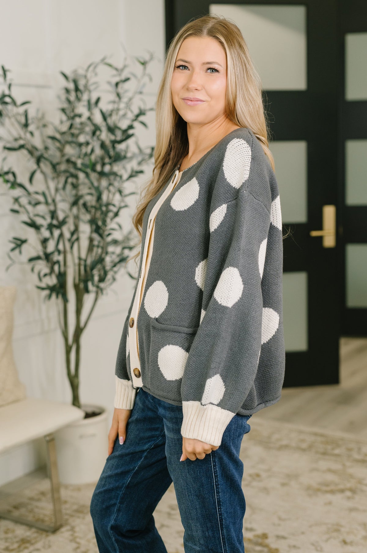More Myself Button Down Cardigan