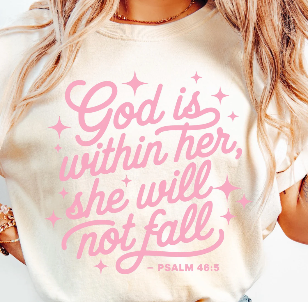 She Will Not Fall Graphic Tee