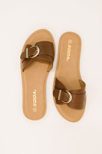 Siran Dark Tank Slip on Sandals- 7/16/2026