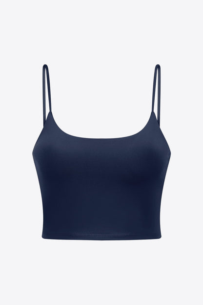 Millennia Feel Like Skin Scoop Neck Sports Cami
