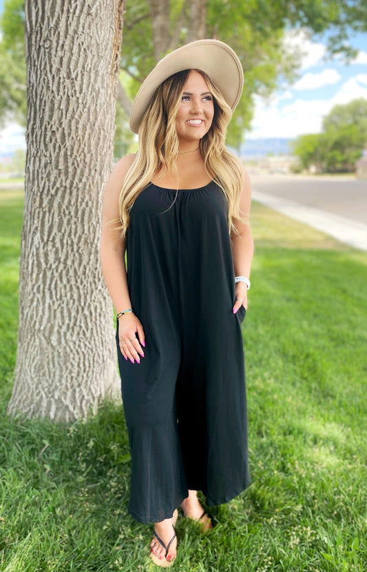 PREORDER: Relaxed Fit Jumpsuit in Assorted Prints - Dahlia Boutique
