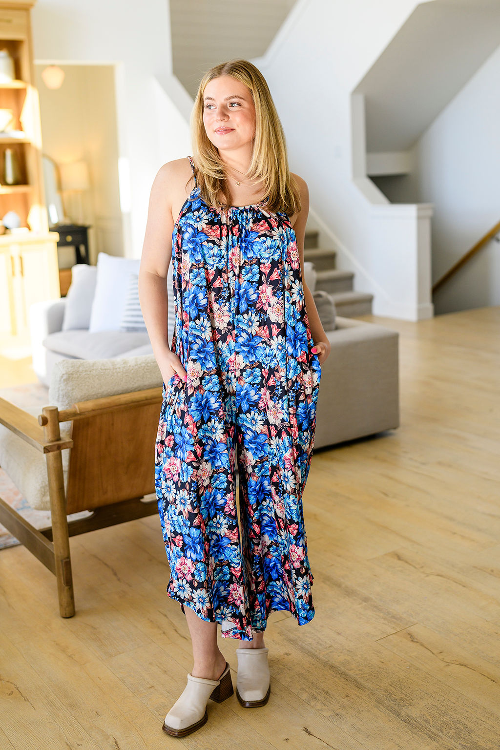PREORDER: Relaxed Fit Jumpsuit in Assorted Prints - Dahlia Boutique