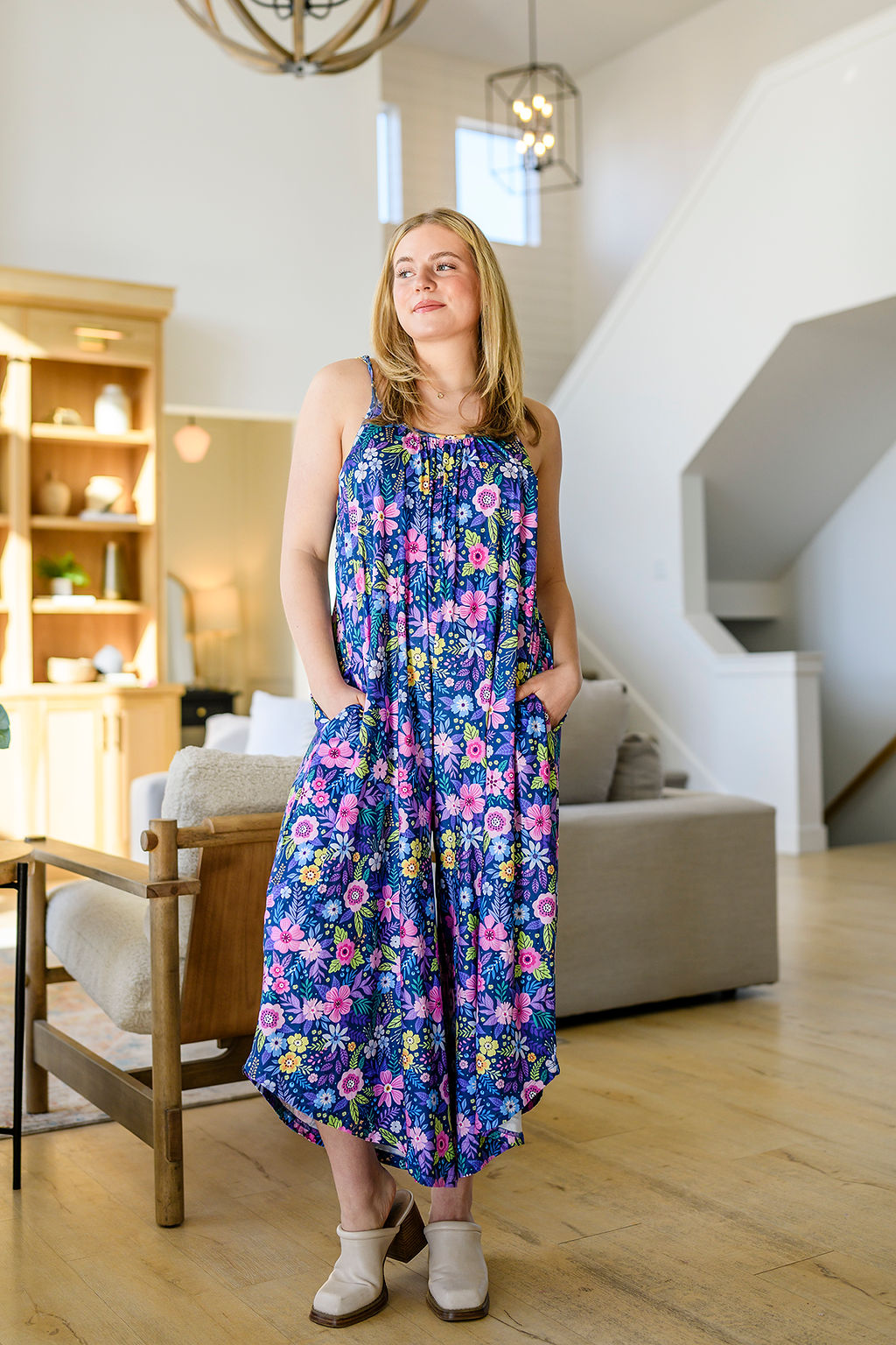 PREORDER: Relaxed Fit Jumpsuit in Assorted Prints - Dahlia Boutique
