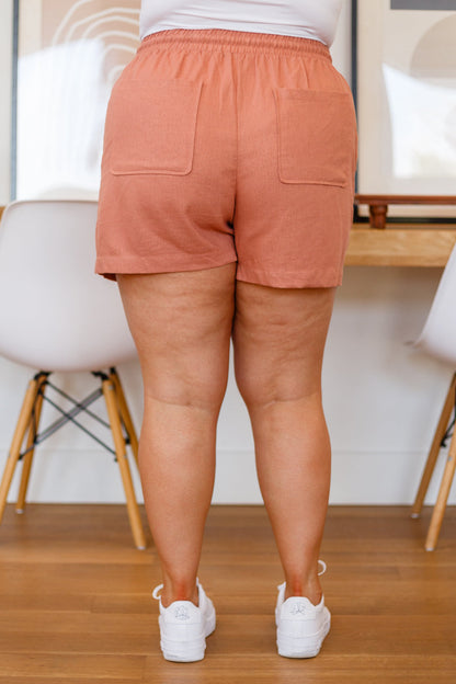Roadmap To Love Shorts in Marsala - Dahlia Boutique